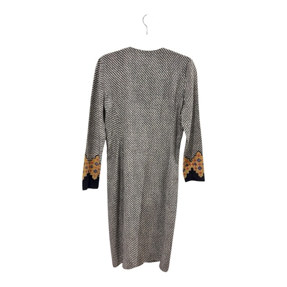 VTG Adrianna Papell Geometric Pattern Silk
Button Up Dress Midi Size 6 - Picture 2 of 7